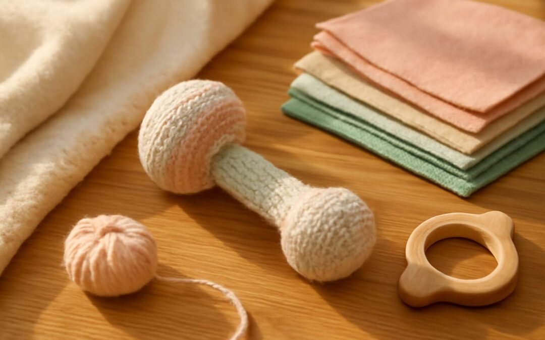 Creative DIY: baby toys how to make for playful, safe learning