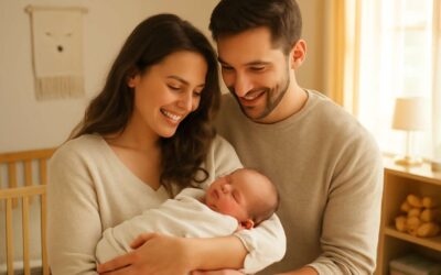 Nurturing Starts Early: baby health depends on father or mother and everyday care.